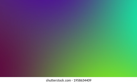Abstract gradient green blue   purple soft colorful background  Modern horizontal design for mobile app 