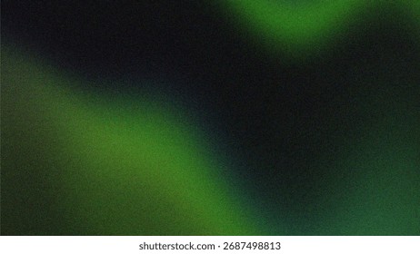 Abstract gradient mash retro background,green dark background