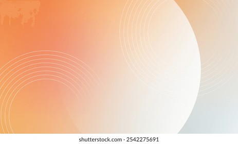 Abstract Gradient orange background. Design gradient orange geometric desktop wallpaper. Abstract minimal gradient orange background design. Gradient orange desktop wallpaper background