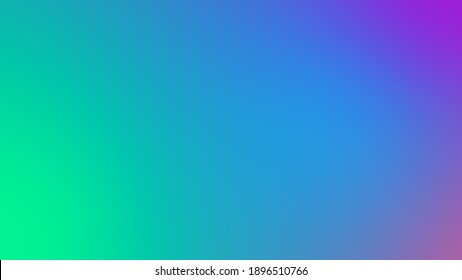 Abstract gradient pink green   blue soft colorful background  Modern horizontal design for mobile app 