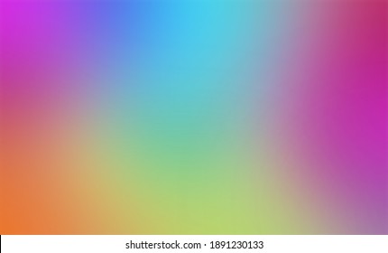 Abstract Gradient Rainbow Color Or Light Colorful Background.   