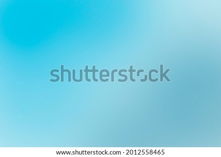 Abstract gradient soft color background. Cyan Blue color mix with Egret White. Background color for graphic design, banner, garment. Color Trend 2021