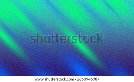 Abstract gradient texture with green and blue shades