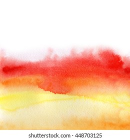 Abstract Gradient Watercolor Light Fire Texture Background