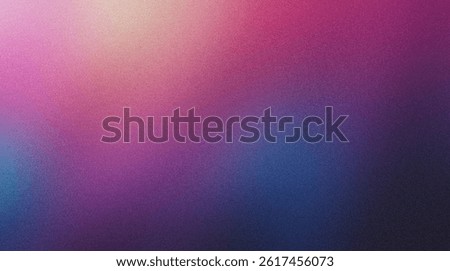 Abstract grainy gradient texture background with a blend of pink, purple, and blue colors, creating a soft and textured visual effect