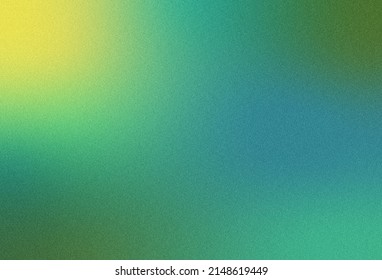 Abstract grainy green gradient background  Bright stylish design 