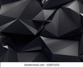 Abstract Graphite Crystal Background