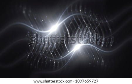 Similar – close up a fern leaf with blur