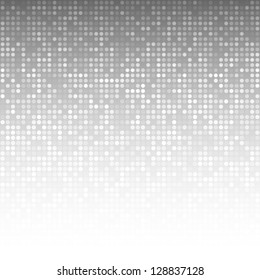 Abstract Gray Technology Background, raster illustration