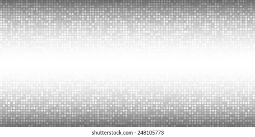 Abstract Gray Technology Horizontal Background, raster illustration 