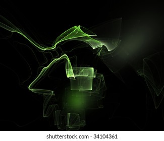 Abstract green background