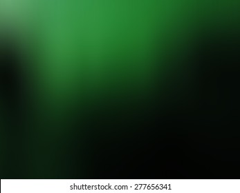 Abstract green   black background and motion blur effect