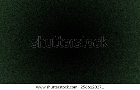 abstract green blak gradient background, banner design grain texture.Vector illustration