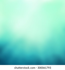 abstract green   blue background and streaked rays soft light 