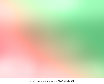 Abstract green blurred background