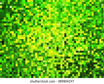 Pixel Art Green Vector Background Stock Vector (Royalty Free) 230530972 ...