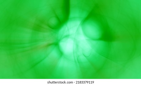 Abstract Green Energy Background With Summer Sun Rays And Lens Flare. 3D Illustration Backdrop Template For Sustainable Resources And Renewable Power For Carbon Dioxide Neutral Product Showcase.