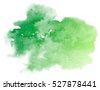 watercolor splash green