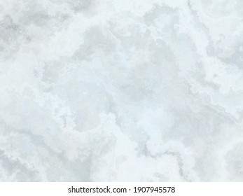 Abstract grey or pastel ice blue marble background, textured design in watercolor stains and faints