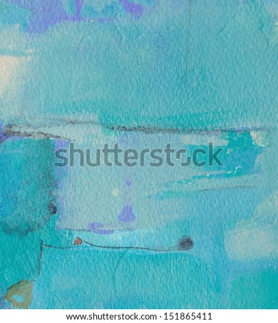 Abstract grunge background - brush strokes on paper with space for text