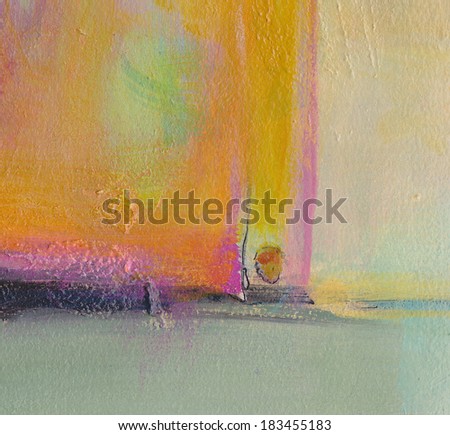 Abstract grunge background - brush strokes on paper with space for text