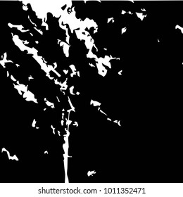 Abstract grunge grid halftone background pattern. Black and white line illustration
