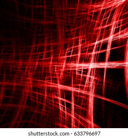 Abstract Grunge Grid Red Illustration Background