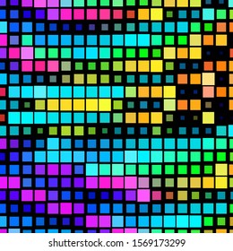 Abstract halftone background pattern. Geometric colorful line illustration
