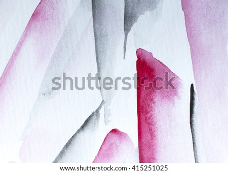 Abstract hand drawn watercolor background. Stylish watercolor design cover, background.
