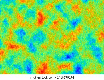 Abstract Heat Map Background. Digital Data Illustration.