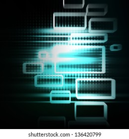 Abstract hi-tech background