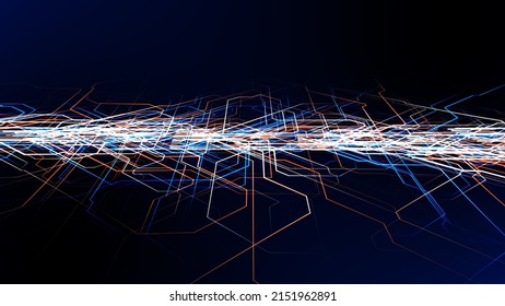 Abstract hi-tech digital technology web background