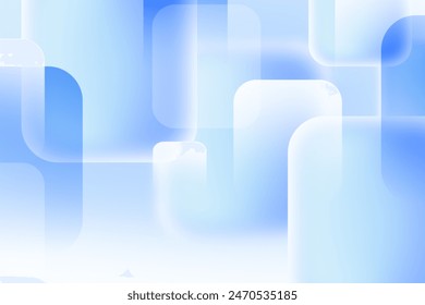 abstract hitech technology geometric square background gradient soft light blue bokeh for Graphic Business background digital design illustration web template background backdrop desktop wallpaper - Powered by Shutterstock