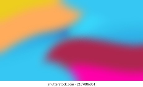 Abstract holographic colorful blurred gradient background  Multicolor grain soft noise effect texture 	
