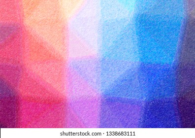 Abstract illustration of blue and brown Color Pencil High Coverage background - Shutterstock ID 1338683111