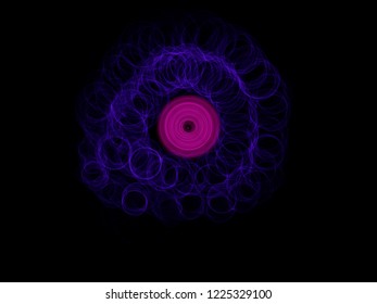 abstract illustration of bubbles and circles