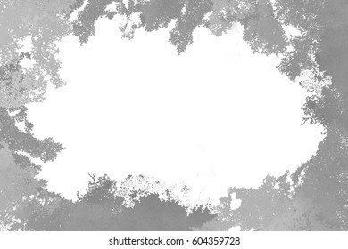 Abstract Illustration Designation In Black And White Water Color Fram For Wallpaper Or Background