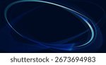 Abstract illustration of digital data flow and energy vortex in blue tones against a dark backdrop. For covers, presentations and designs on big data, science and technology, and futuristic concepts