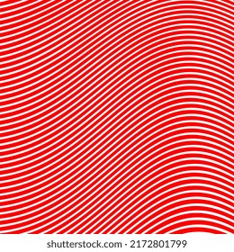 Abstract illustration of a Red stripe pattern.hypnosis spiral.Red And White Spiral.wave line pattern.Curved Stripes Abstract Stripes Stripes Stock.Abstract Red and White Geometric.
