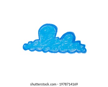 雲 クレヨン のイラスト素材 画像 ベクター画像 Shutterstock