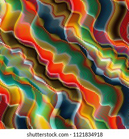 Abstract Image, Colorful Graphics,geometric Pattern, Tapestry