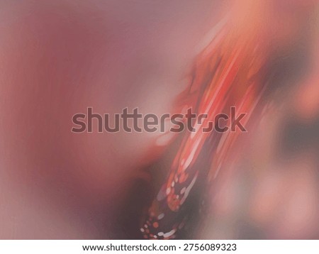 An abstract image featuring a dynamic swirl composed of vibrant red and pink hues. The movement is accentuated by light streaks and curved motions