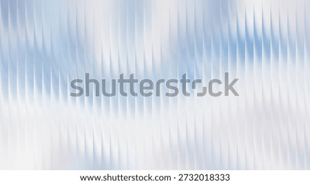 Abstract image featuring soft blue and white wavy patterns creating a serene, flowing effect. The gradient adds depth and movement.