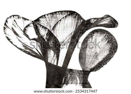 Similar – Image, Stock Photo blob Smeared Daub Patch