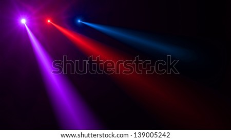 Abstract image of  lighting flare 