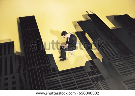 Similar – Image, Stock Photo Facade, Floor, Shadow