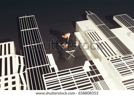 Similar – Image, Stock Photo Facade, Floor, Shadow