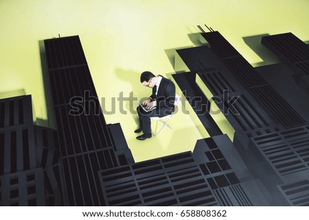 Similar – Image, Stock Photo Facade, Floor, Shadow