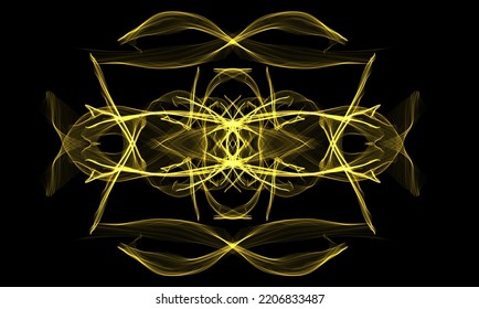 
Abstract Image In Perfect Symmetry