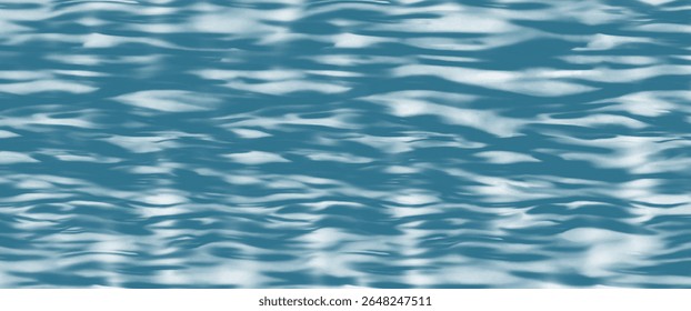 An abstract image showing a pattern of dark teal and light teal wavy lines, creating a textured surface reminiscent of water ripples or fabric folds